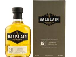 Balblair 12 Years Old Highland Single Malt Scotch 46% obj. 0,7 l (opakowanie prezentowe)