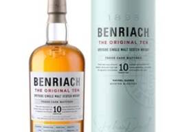 Benriach 10 Years Old The Original Ten Speyside Single Malt Scotch 43% obj. 0,7 l (w pudeł