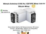 Bitcoin Miner S19k Pro 120T Bitmain BTC-miners Snelle verzending 500$ Gratis verzending - photo 2