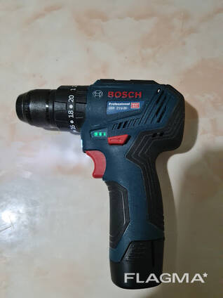 Bosch Шуруповерт GSR 120-LI, От аккумулятора, 30 Нм, 2 АКБ. (Новый).