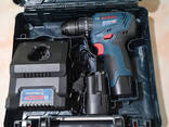 Bosch Шуруповерт GSR 120-LI, От аккумулятора, 30 Нм, 2 АКБ. (Новый). - photo 2