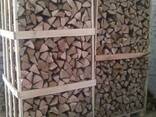 Chopped firewood, oak, ash (natural moisture) - photo 1