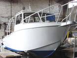 Construction of any sailing and motor boats with aluminum hulls. Custom built. - фото 7
