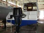 Construction of any sailing and motor boats with aluminum hulls. Custom built. - фото 8