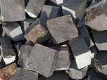 Gekloofde basalt kasseien 10×10×10 cm — vanaf 125 EUR/t EXW Oekraïne - фото 1
