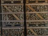 Kiln-Dried Hornbeam Firewood in Wooden Boxes | KD Hornbeam Logs in Crates - фото 7