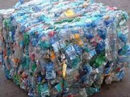 Hete verkoop PET-flessenschroot in balen Mixkleur plastic schroot / 100% doorzichtige PET-flessen Plasti