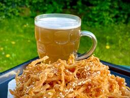 Кальмар стружка с кунжутом и Чили закуска к пиву 100 г