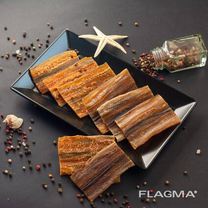 Минтай кусочки с перцем, вяленая рыба , снеки к пиву , рыба к пиву , доставка Европа.