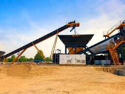 Mobiele betoncentrale