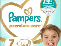 Pampers Premium Care, rozmiar 7 (64 sztuki)