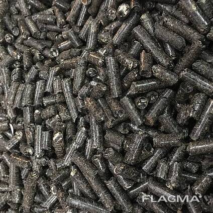 Пеллета гранулированная (из лузги подсолнечника) от производителя.