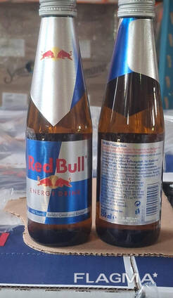 Red Bull 250ml glass bottle - Stock available