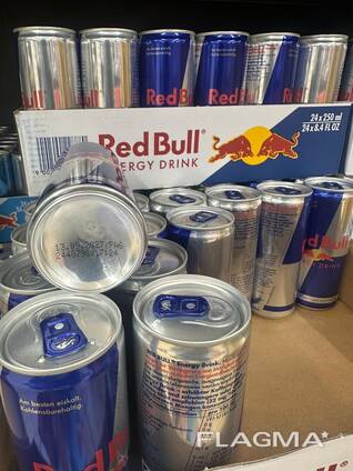 Red Bulls-energiedrankjes