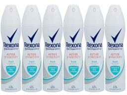 Rexona Active Fresh dla kobiet – dezodorant w sprayu (6 x 150 ml)