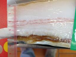 Сало с мясной прослойкой толстое соленое