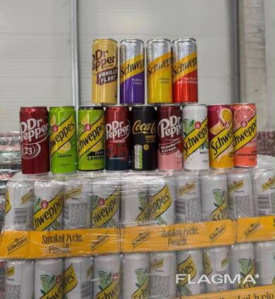 Schweppes &amp; Dr Pepper 330 ml