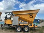 Used mobile concrete mixing plant Fibo Intercon 15 m3/h, 2010, Denmark - фото 1