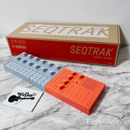 Yamaha seqtrak orange groove box Mobile all-in-one gear genuine Brand New